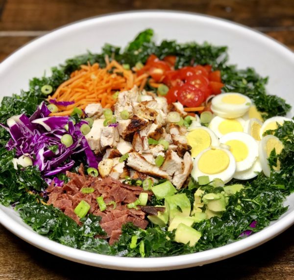 Healthy Kale Cobb Salad