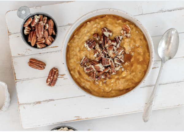 Protein Pumpkin Spice Oatmeal